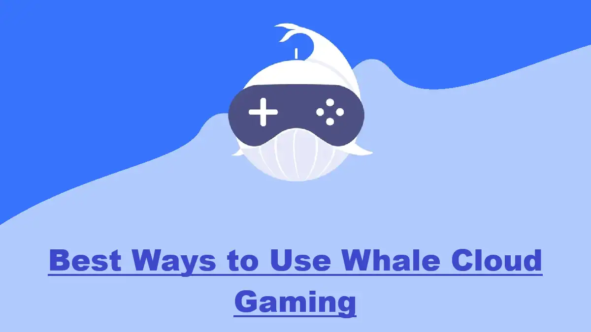 Best Ways to Use Whale Cloud Gaming